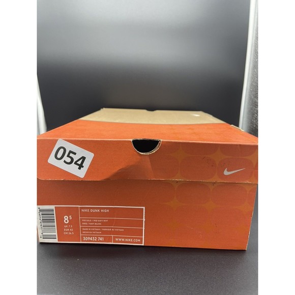 RARE Nike Dunk High 'Harlem Renz Black Fives' Size 8.5M DS from 2007 OG SP Box - Picture 9 of 9